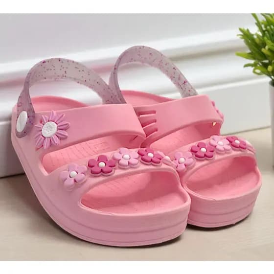 Papete Infantil Feminina Leve e Confortável Sandália de Menina