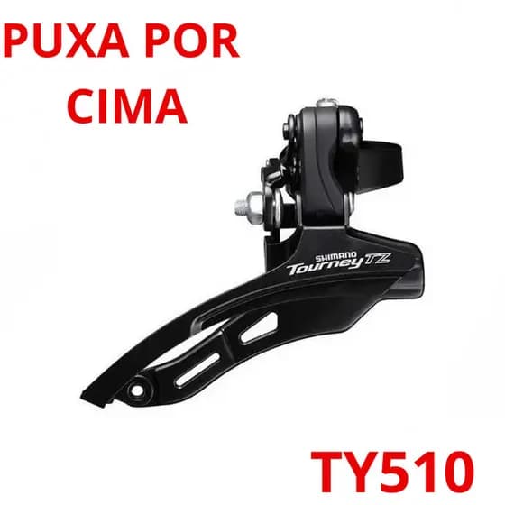 Cambio 7v Central Diant. Shimano FD-TZ510 TOURNEY