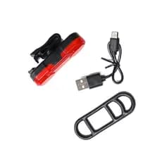 Pisca Bike Sinalizador Luz Traseira Led Recarregável Usb