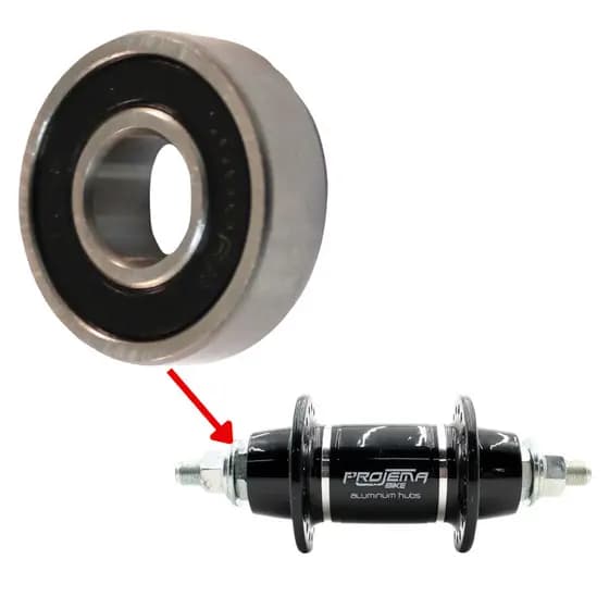 Rolamento P/ Cubos Aluminio Medidas Variaveis