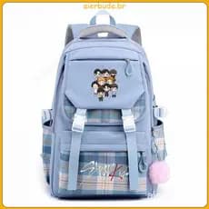 Mochila Estilo Stray Kids Versão Coreana Mochila Escolar Mochila de Estudante Mochila de Viagem Unissex RHJE MBL9