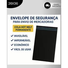 26x36 Envelope de Segurança Saco de Envio Ecommerce Embalagem Inviolavel Com Aba