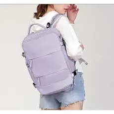Mochila De Viagem Compartimento Independente Para Sapatos Camping Trilha Impermeável Barato Mala Avião Carregador USB