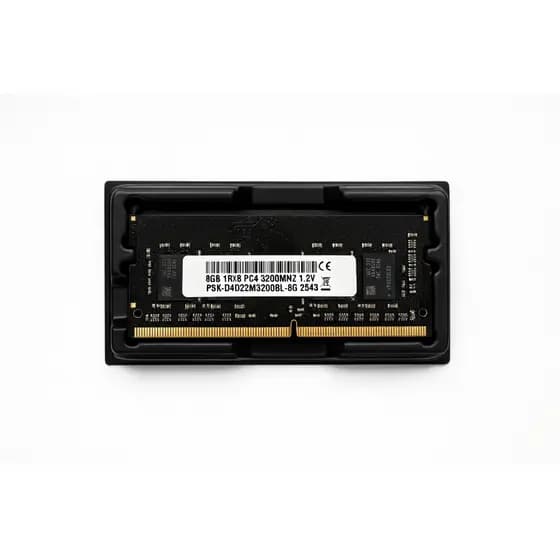 Memória Ram Preto Ddr4 8gb 3200mhz Para Notebook Laptop
