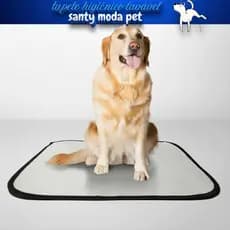 kit 2 tapete higiênico lavável para cachorro, GG tam. 100 x 90, não vaza xixi, cães/ pet.