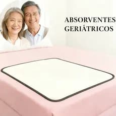 kIT 2 UNIDADES Camada absorvente lavável para colchão, Protetor de Colchão Geriátrico Lavável – Absorvente