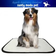 tapete higiênico lavável para cães, tam. 100 X 60, G1, lavável, 01 UN. cachorro/ pet não vaza xixi.