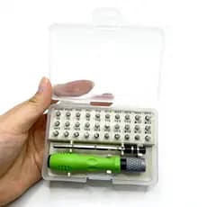 Jogo Chave Kit De Ferramentas Conjunto Com 32 Em 1 Multiuso