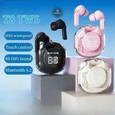 NOVA Air39 Linhas Fone De Ouvido Bluetooth Com Visor Digital LED Hifi Enc 5.3 Fones Intra-Auriculares Sem Fio