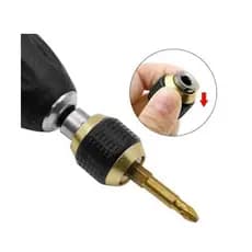 Suporte De Broca De Troca Rápida Extensão Magnética Haste Hexagonal De 1/4 " , Acoplamento Liberação Para Bits De Chave