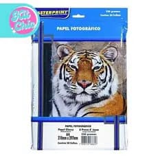 Papel Fotografico 230g Masterprint Inkjet A4 Glossy 50 Folhas