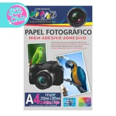 Papel Fotográfico High Adesivo Off Paper 135g 20 Folhas