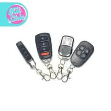 Controle Remoto Duplicador Universal Portão Eletrônico 433MHZ Preto