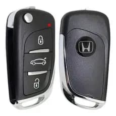 Chave canivete  Honda  cromada pósitron Modelo Citroen
