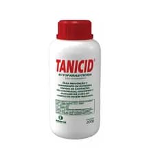 Tanicid 200g Tratamento e Prevenção De Bicheiras, Pulgas, Carrapatos