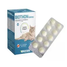 Biothon Cartela 10 Comprimidos Suplemento Vitamínico Gatos