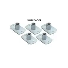 Suporte Para Bebedouro Suíno Reto Sgamaq Kit 5 Un