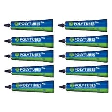 Cola Adesivo Pvc Rígido Para Canos Tubos Polytubes 17g 10 Unidades