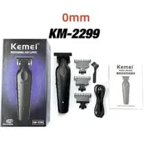 Máquina De Cortar Cabelo E Aparar Pelos Kemei 2299 Km-2299bivolt Original