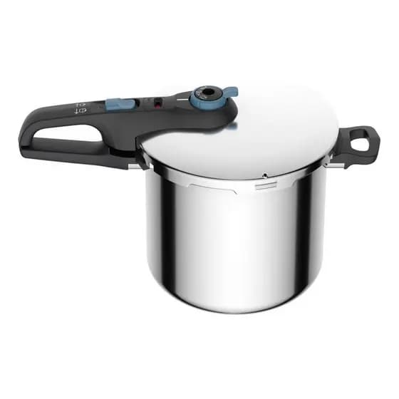 PANELA DE PRESSÃO INOX TRENDY 8 LITROS ROCHEDO