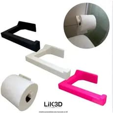 Suporte De Rolo De Papel Higiênico minimalista Acessórios Banheiro 3M Cola