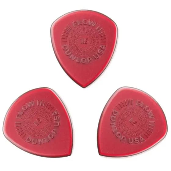 Palhetas dunlop Flow Standard 1,5mm  - 03 unidades