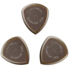 Palhetas dunlop Flow Jumbo 3.0mm  - 03 unidades