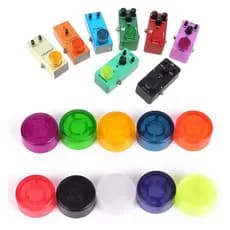 Knob topper para pedais de guitarra escolha a cor