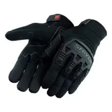 LUVA MOTO DUKE SPORTIVA COM PROTECAO PRETO TIPO X11 RACING SPEED Toutch screem SHIVER ORIGINAL