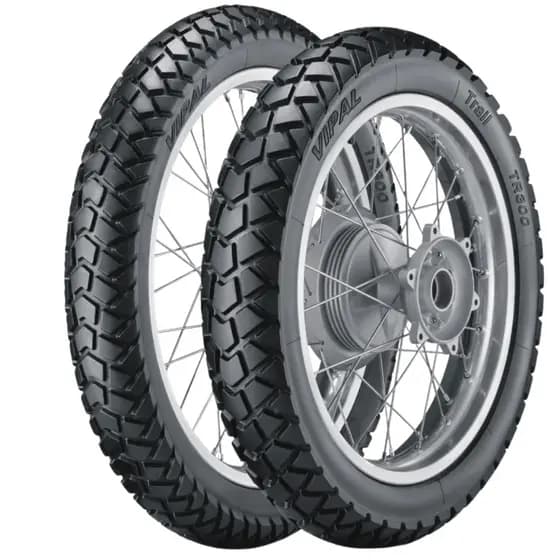 PAR PNEU VIPAL TR300 120/80-18 62s + 90/90-21 54s lander xtz 250 XRE Original