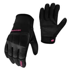 Luva Motoqueira PILOTA Feminina Shiver Rocket 2 Rosa SHIVER Original PROTEÇÃO SEGURANÇA TIPO X11