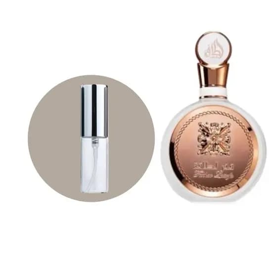 Perfume árabe Fakhar Rose Lattafa Eau de Parfum - Perfume Árabe Feminino 5ml