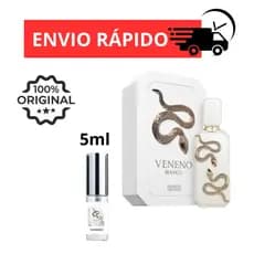 Perfume Árabe Feminino Veneno Bianco 5ml