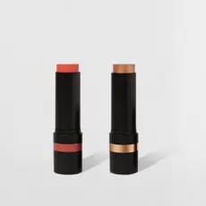 Kit Blush em Bastão Coral + Iluminador em Bastão Bronze Océane Edition (2 Produtos)