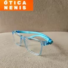 Armação para óculos retangular feminina ou masculina de silicone menino ou menina infantil tr47