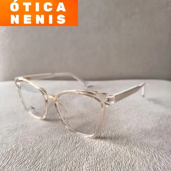 Armação para óculos feminina gatinho de nylon 100% nylon feminino gatinha modelo resistente bs91009