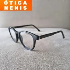 Armação para óculos redonda masculina ou feminina modelo masculino unissex feminino nylon isa13009