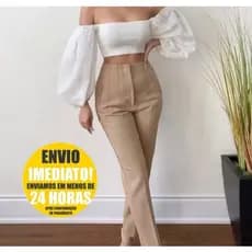 Calça Alfaiataria Feminina Social Cintura Alta Moda Feminina Casual Elegante Alfaiataria Premium ZR