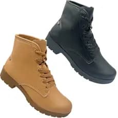 Bota Pink Cats Dakota Original com NF Infantil Feminina Menina Botinha Brilho Coturno V4301