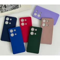 Capa Capinha Para Redmi Note 13 Pro 4G Silicone Aveludado Película Case