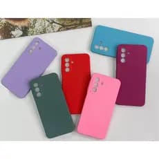 Capa Capinha Para Samsung A17 Silicone Aveludado Película Case