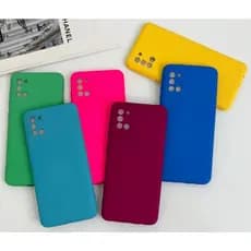 Capa Capinha Para Samsung A31 Silicone Aveludado Película Case