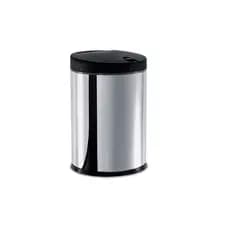 Lixeira Em Aço Inox Com Tampa Brinox Press - 4 Litros Preto