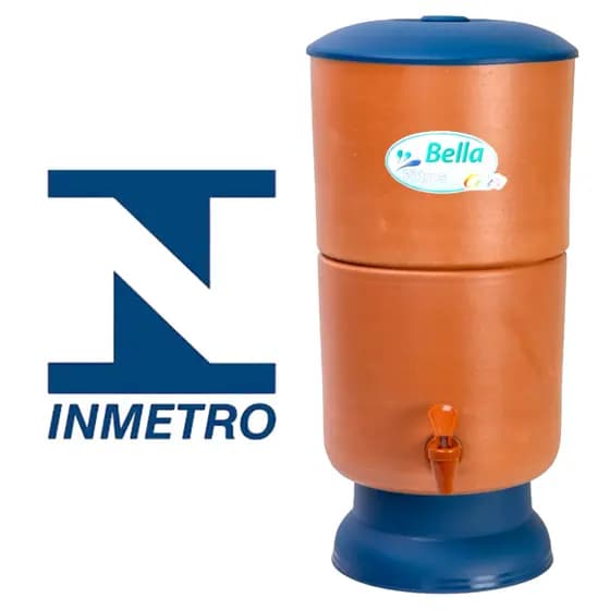 FILTRO DE BARRO 08 LITROS TOTAL - COR AZUL - LANÇAMENTO - LINHA COLOR -  01 FILTRO POR PEDIDO