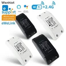 Interruptor Inteligente WiFi Smart switch Suporte eWeLink APP Alexa Google Home Controle De Voz