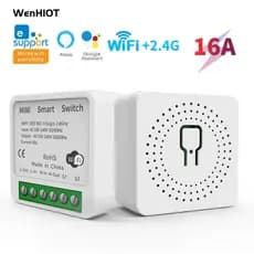 Interruptor Wi-Fi Inteligente Suporte eWeLink APP Amazon Alexa Google Home Controle De Voz