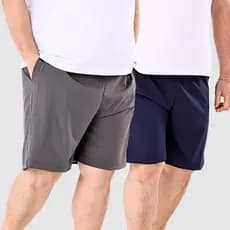 Kit 2 Bermudas Tactel Plus Size Masculinas – Leves, Confortáveis e Versáteis para o Dia a Dia, Lazer