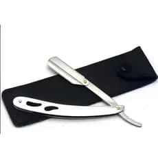Navalhete Para Barbeiro Barba Profissional Cor Prateado