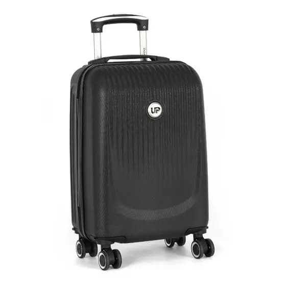Mala de Bordo Up4You ANAC Rodas 360° Bagagem de Mão Preta Original Com Garantia