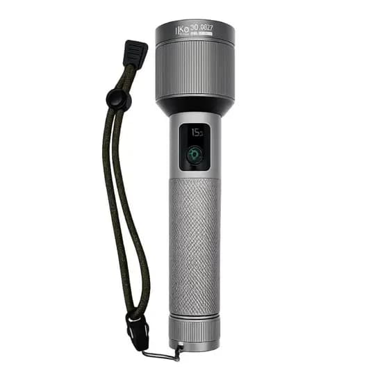 Lanterna Tática LED Recarregável USB Super Potente Longo Alcance à Prova d’Água Ideal para Camping e Pesca Acampamento